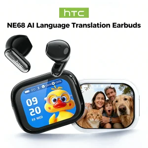 HD Screen Wireless Earphones Bluetooth , 150 Languages